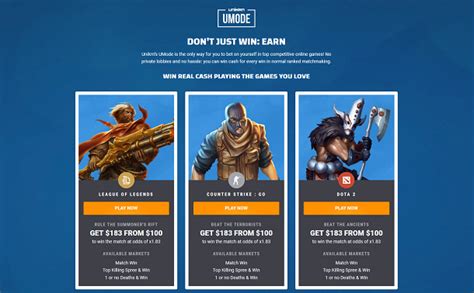 unikrn umode legit|Websites similar to Unikrn's UMode : r/csgo .